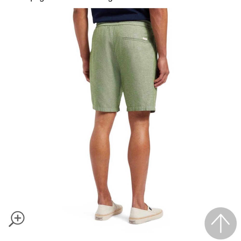 NWT Scotch & Soda casual bermuda green regular fit Fave Shorts - Picture 2 of 10